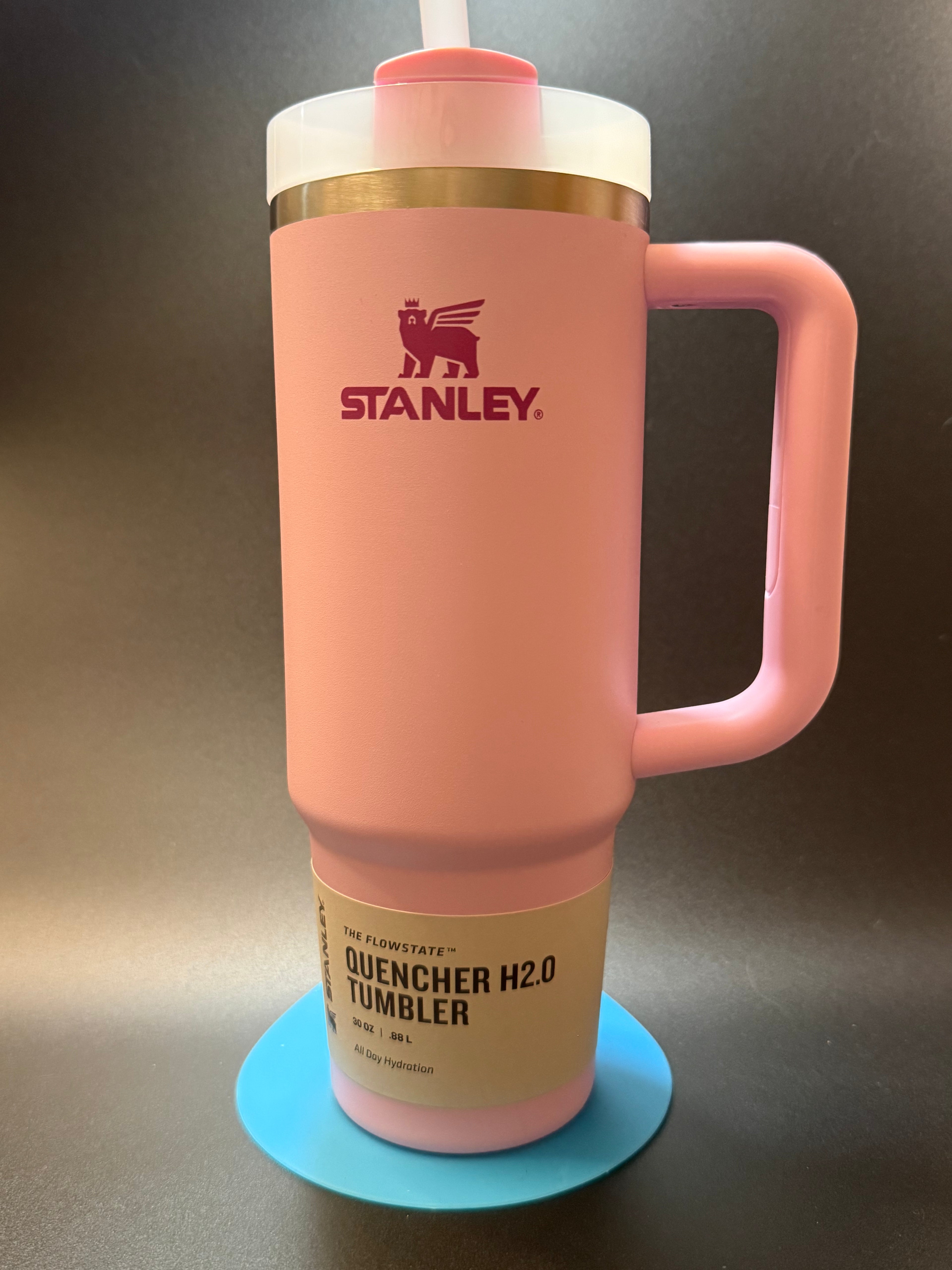 30oz Pink Stanley with-design it!