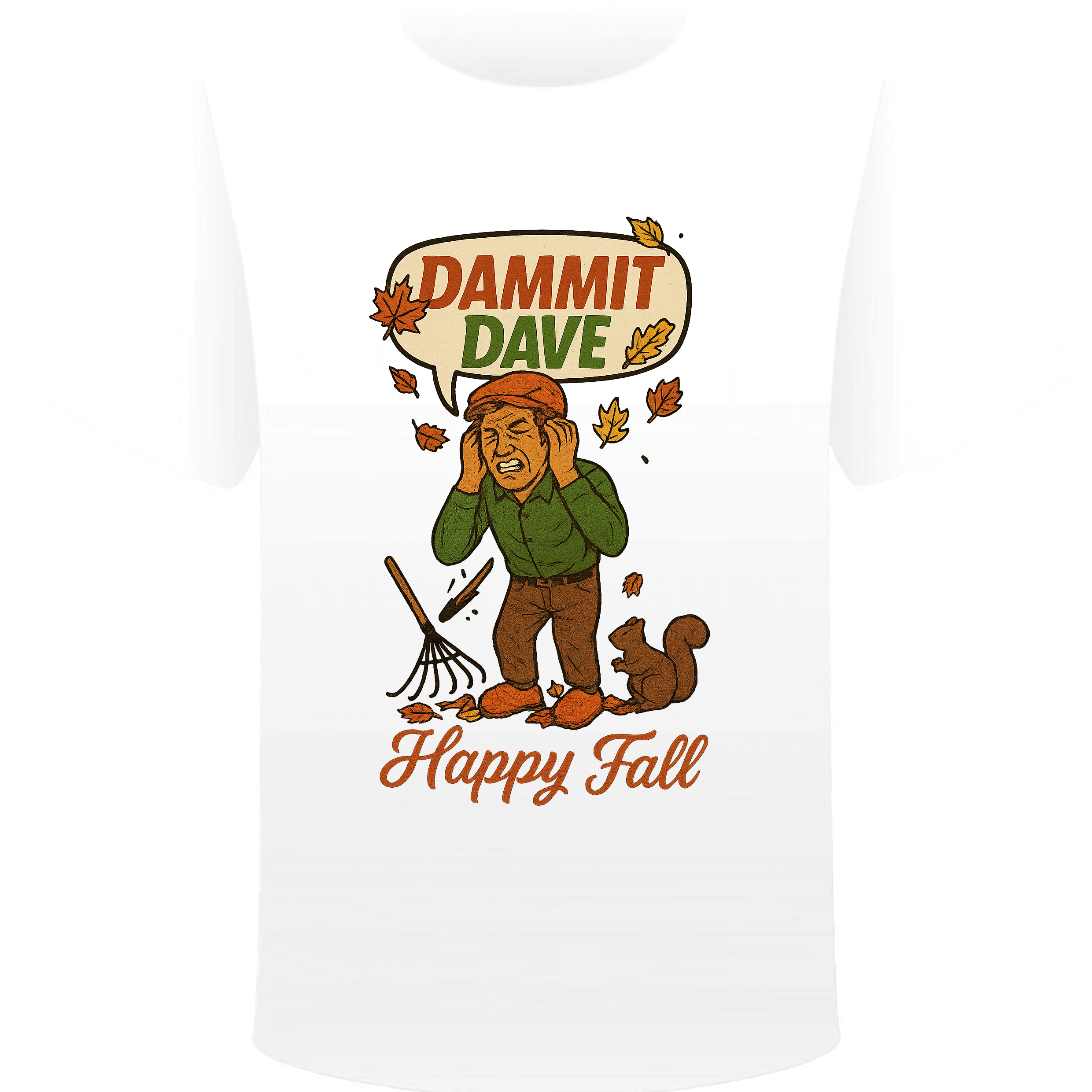 Dammit Dave Happy Fall