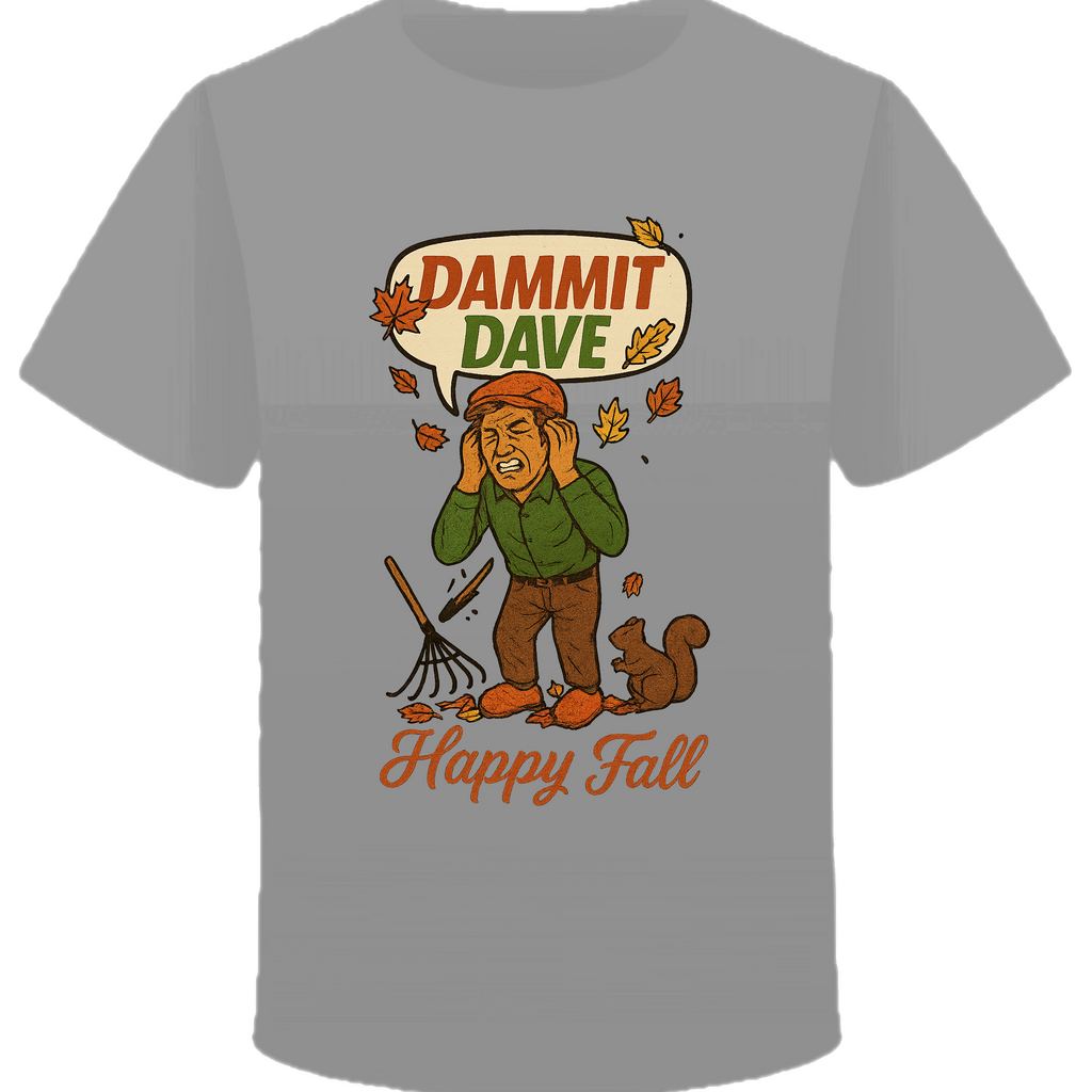 Dammit Dave Happy Fall